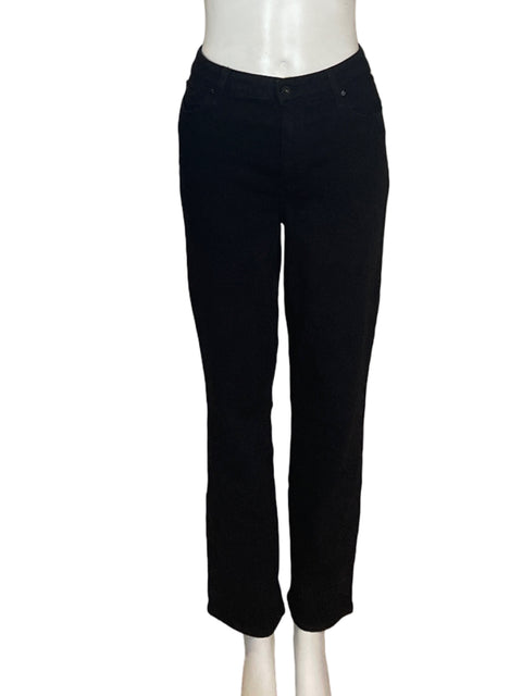 Pantalón Paige Recto Wide leg Negro - Talla 30
