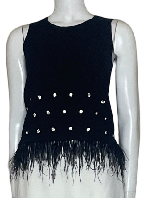 Top Ann Taylor Negro - Talla XXS