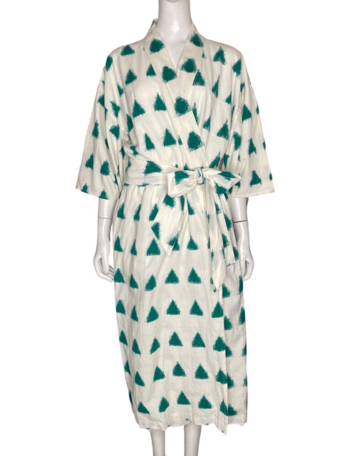 Kimono de Algodón Estampado - Talla S