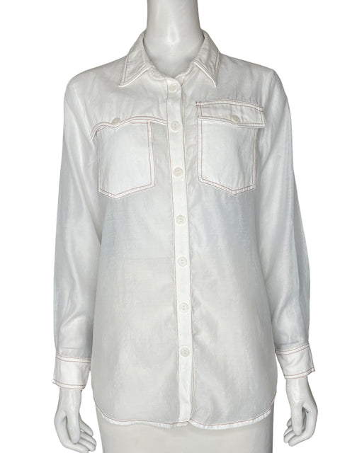 Blusa Reveuse Manga larga Blanco - Talla S