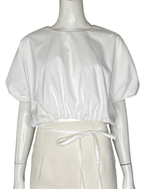 Blusa Clp Mangas abullonadas Blanco - Talla M