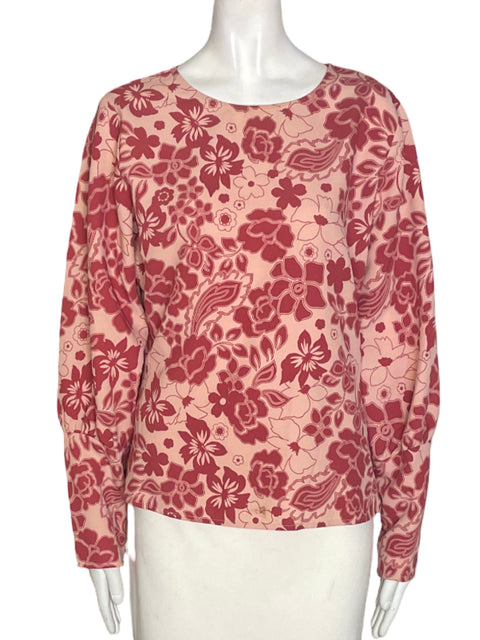 Blusa Sugar Lips Estampado Manga larga Rosado - Talla L