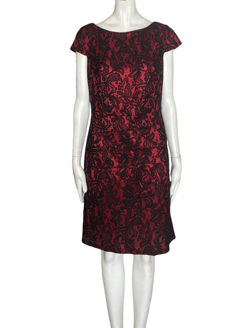 Vestido Alyx Cuello redondo Midi Rojo - Talla 8