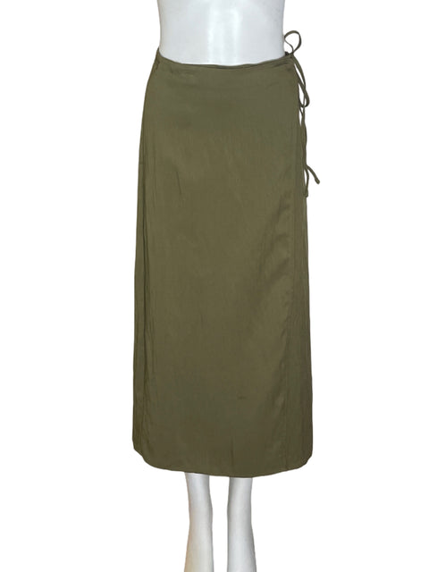 Falda Tesoro Tps Cruzado Maxi Verde - Talla S