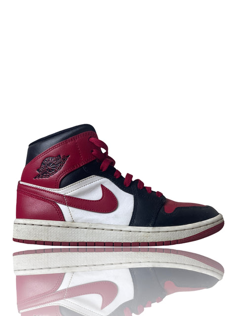 Zapatilla Nike Altas Cordones Rojo - Talla 8