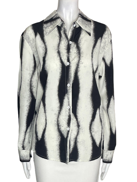 Camisa Commense Manga larga Botones Negro - Talla S