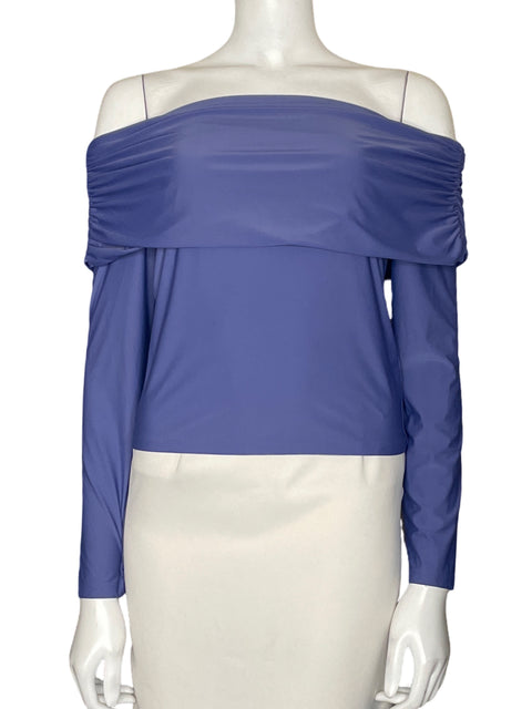 Blusa Wilfred Liso Morado - Talla M