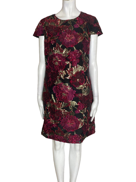 Vestido Sam Edelman Manga corta Midi Rojo - Talla 8