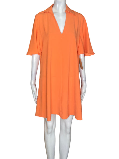 Vestido Camila Suelto Manga corta Naranja - Talla 6
