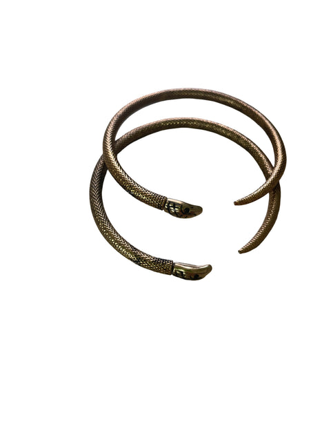 Arete Tesoro Tps Serpiente Dorado Dorado - Talla U