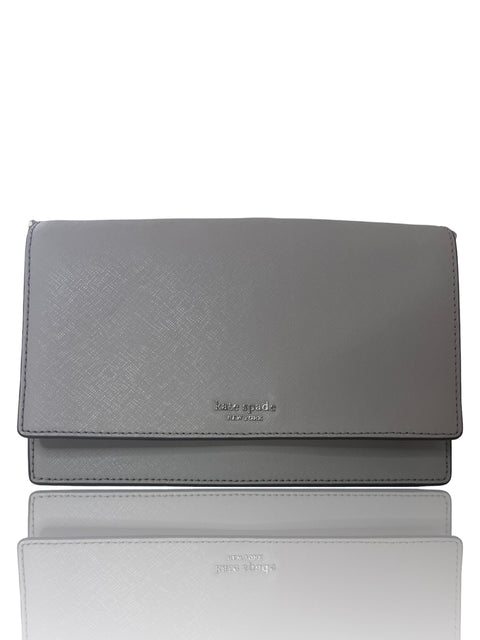 Cartera Kate Spade Cadenas Crossbody Gris - Talla U
