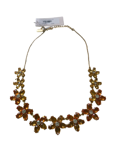 Collar Kate Spade Gargantilla Floral Naranja - Talla U