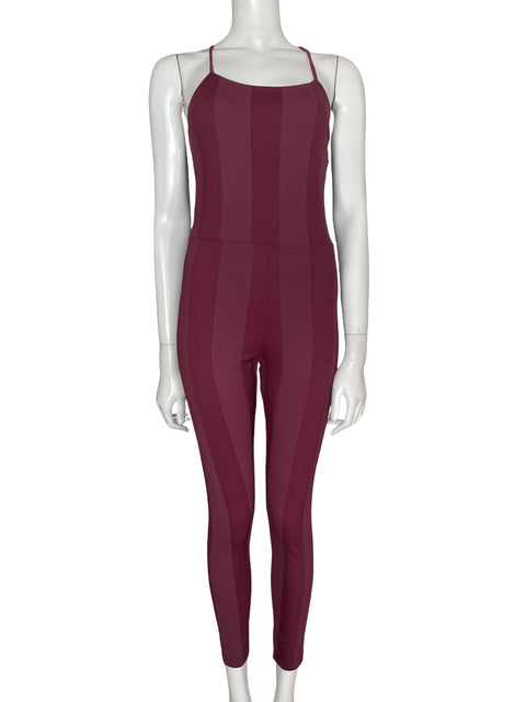 Mono Maqui Ajustado Liso Rojo - Talla L