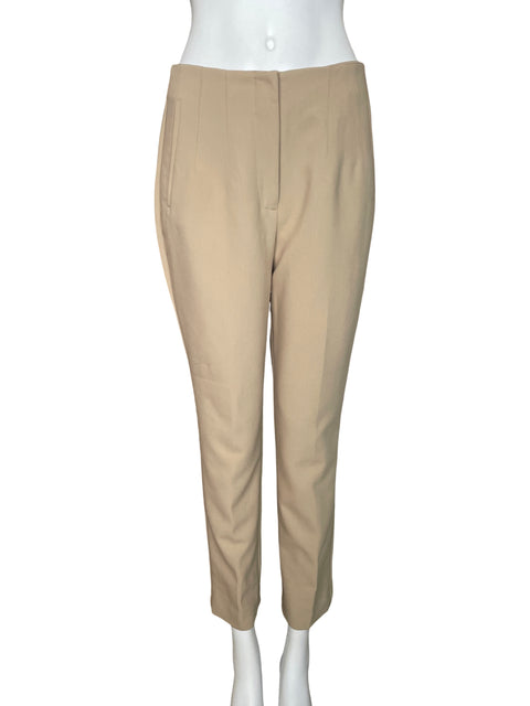 Pantalón Nine West Recto Liso Beige - Talla 4