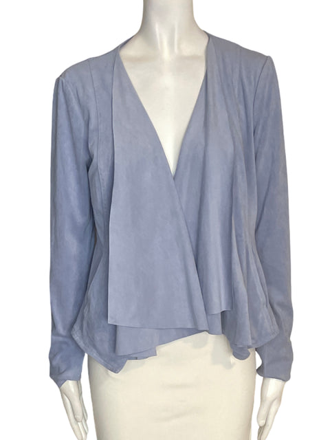 Chaqueta Hutch Abierto Manga larga Azul - Talla S