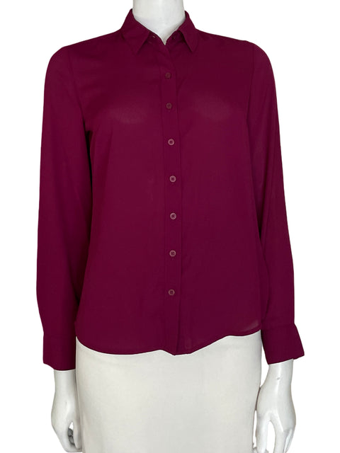 Camisa Express Manga larga Botones Rojo - Talla XS