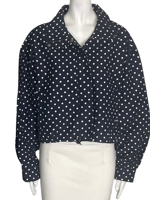 Chaqueta Zara de Algodón Zipper Manga larga Azul - Talla M
