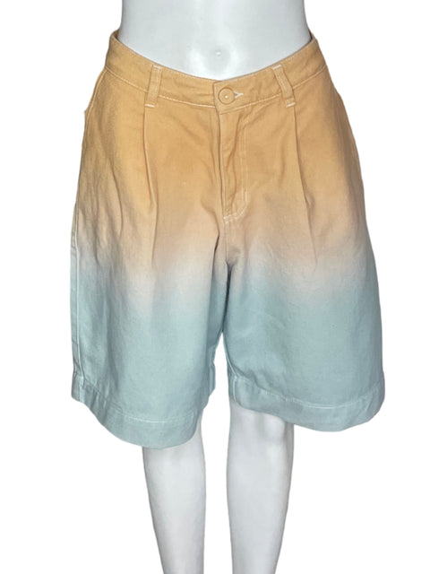 Short Sixxta Bicolor Bolsillo Naranja - Talla 4