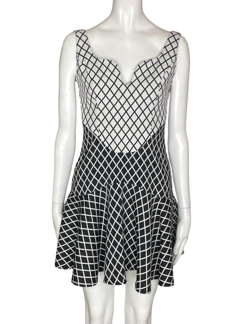 Vestido Stylestalker Mini Rayas Negro - Talla XS