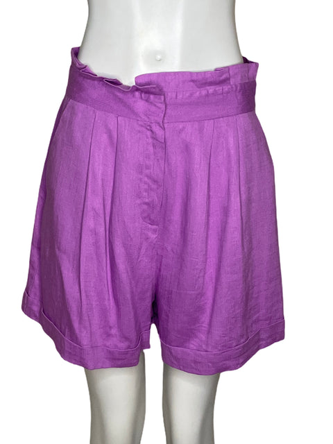 Pantalón Asos Liso Short Morado - Talla S