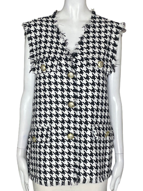 Chaqueta Tesoro Tps Texturizado Botones Blanco - Talla XL