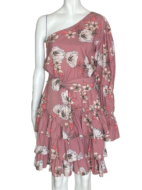 Vestido Osadia Fajon Oneshoulder Rosado - Talla S