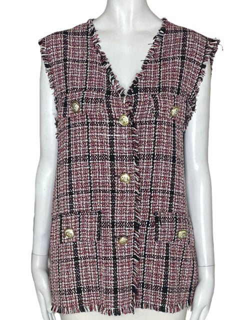 Chaqueta Tesoro Tps Estampado Rojo - Talla XL