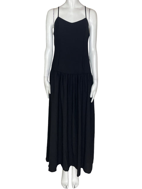 Vestido A New Day Tiras Suelto Negro - Talla M