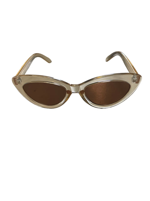 Lente Pull&bear Cat-eye Brillo Blanco - Talla U