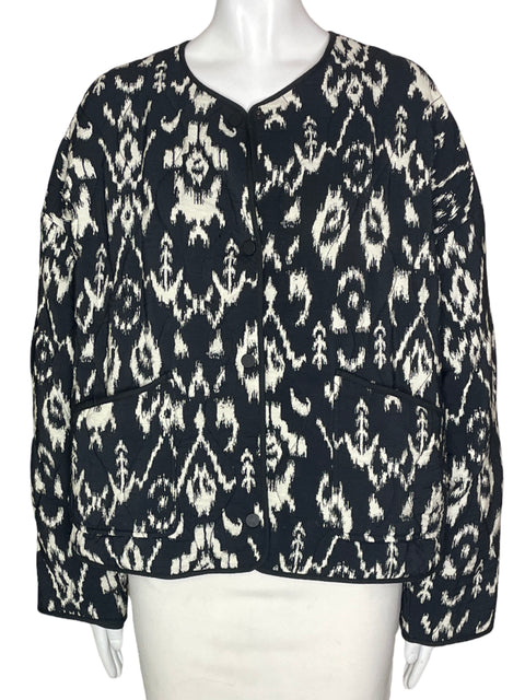 Chaqueta Zara Estampado Manga larga Negro - Talla M