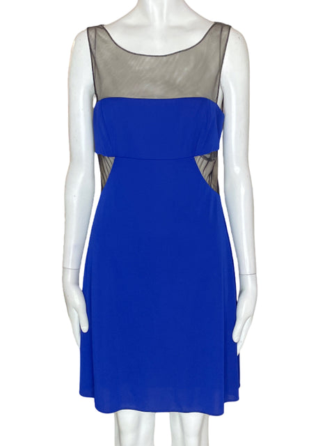 Vestido Bcbg Mini Azul - Talla M