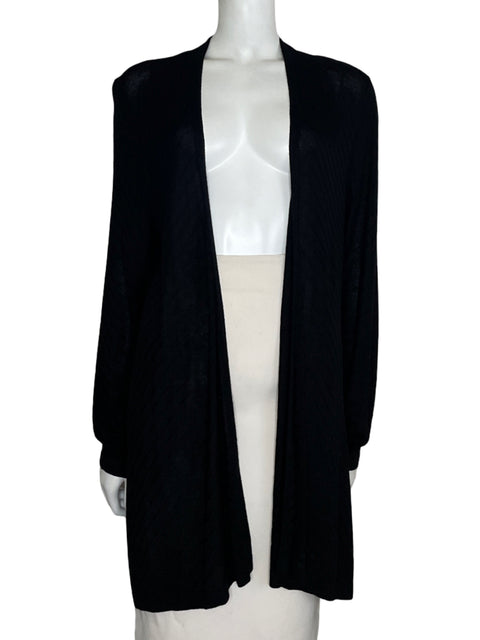 Cardigan Charter Club Midi Negro - Talla XL