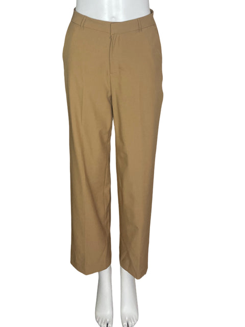 Pantalón Banana Republic Recto Wide-leg Marrón - Talla 2