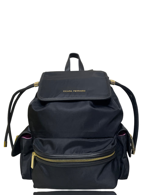 Cartera Chiara Ferragni Backpack Cadena Negro - Talla U