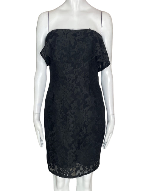 Vestido Sugar+lips Mini Malla Negro - Talla S