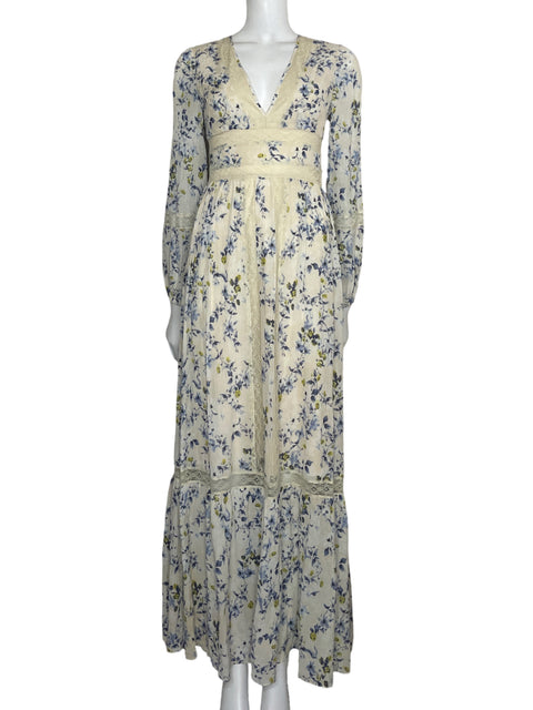 Vestido Bcbg Dianna Maxi Blanco - Talla XXS