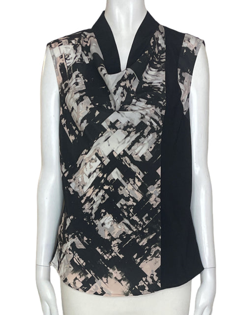 Blusa Calvin Klein Estampado Sin mangas Negro - Talla S
