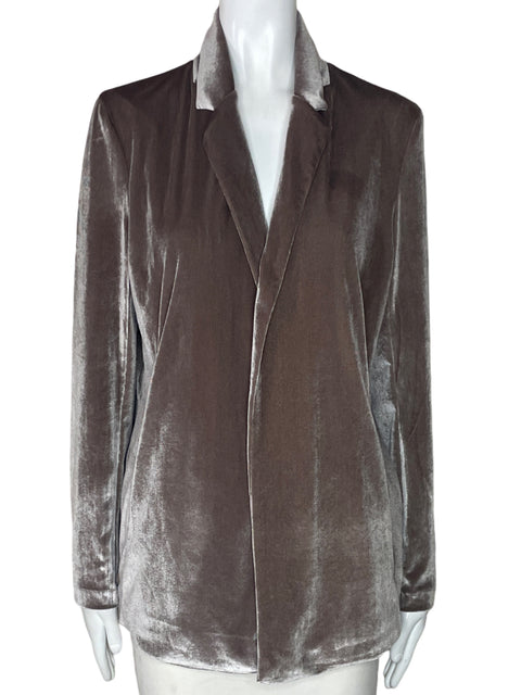 Chaqueta Bobi Black Satinado Manga larga Marrón - Talla S