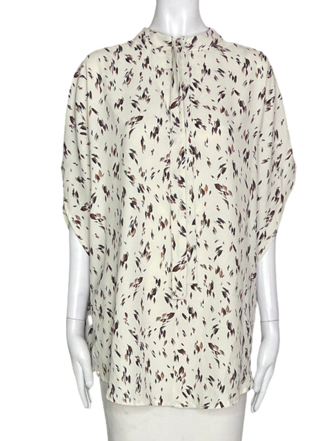 Blusa Tesoro Tps Estampado Beige - Talla XL