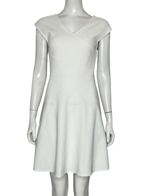 Vestido Armani Exchange Fluido Ajustado Blanco - Talla S