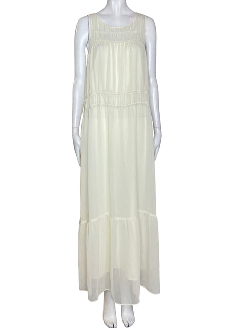 Vestido A New Day Maxi Fluido Blanco - Talla S