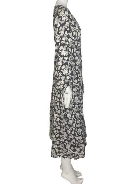 Vestido Rebecca Taylor Estampado Negro - Talla S