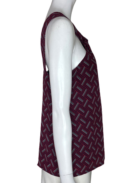 Blusa Banana Republic Cruzado Rayas Rojo - Talla XS
