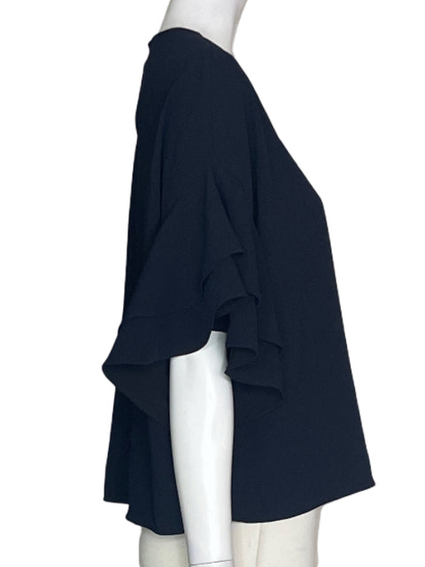 Blusa Zara Liso Negro - Talla L