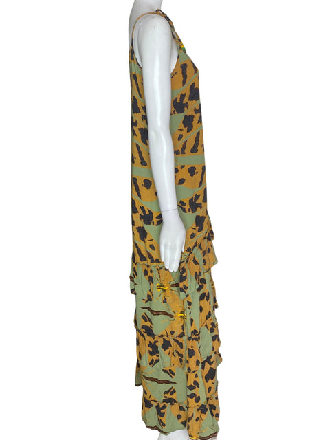 Vestido Tennis Maxi Tiras Marrón - Talla XS