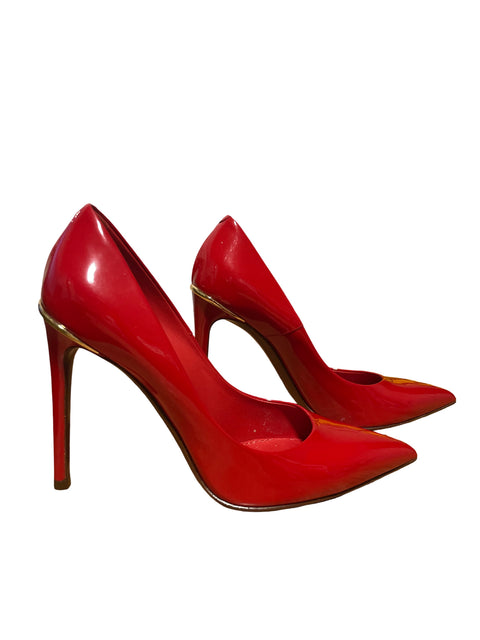 Zapatos Louis Vuitton Stietto Rojo - Talla 7.5