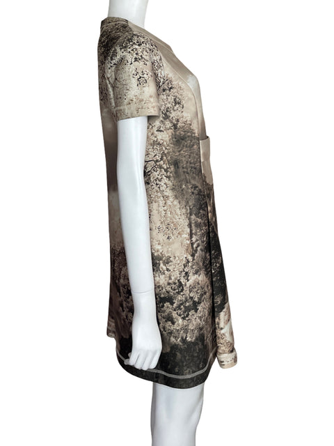 Vestido Bcbg Paisaje Mini Beige - Talla 8