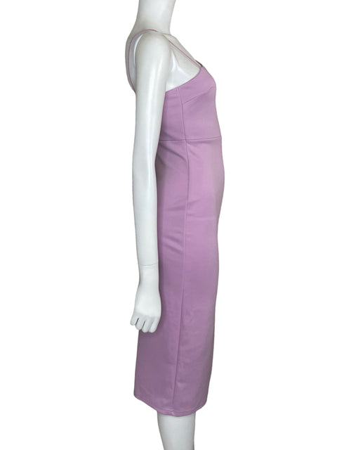 Vestido Lyaner Midi Asimétrico Rosado - Talla S