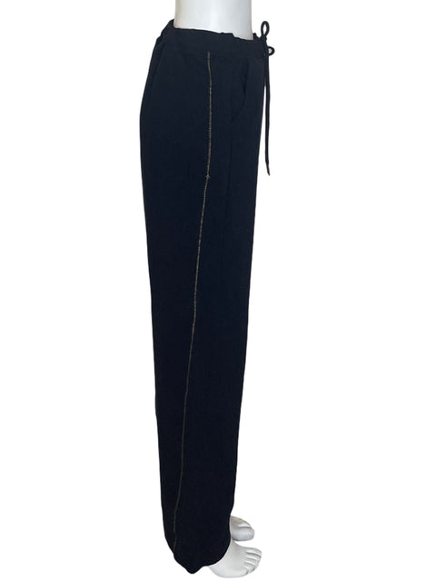 Pantalón Punto Roma Recto Slim fit Azul - Talla XL
