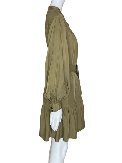 Vestido Banana Republic Camisero Long sleeve Marrón - Talla S